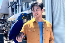 Người mẫu Lê Anh Huy cao 1,91 m đóng vai Thúc Sinh trong Kiều