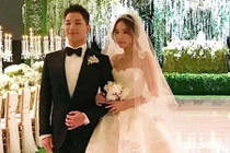 Taeyang - Min Hyo Rin rạng rỡ, lần đầu xuất hiện sau hôn lễ cổ tích