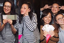 Tăng cân, mặc đồ rộng, Thư Kỳ lại làm dấy lên nghi vấn mang bầu