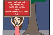 Biển hiệu đặc trưng của mùa Trung thu