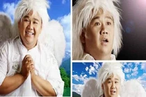 Minh Béo bị ném đá vì đăng ảnh giả thiên thần xua đuổi virus corona