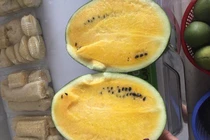 Dưa hấu màu lạ giá cao gấp 3 lần, chất lượng có tương xứng?