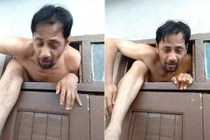 Lén nhìn phụ nữ tắm bị bắt gặp, kẻ biến thái tháo chạy qua cửa sổ