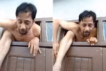 Lén nhìn phụ nữ tắm bị bắt gặp, kẻ biến thái tháo chạy qua cửa sổ