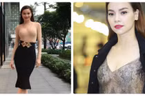 Hà Hồ vướng nghi vấn phẫu thuật ngực vì lộ vòng 1 bất thường?