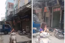 Video: "Ninja" dừng giữa đường nghe điện thoại không cho ôtô đi qua