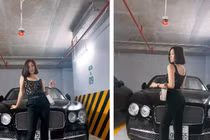 Lệ Quyên chill cuối tuần bên xế hộp và túi xách sương sương 30 tỷ đồng