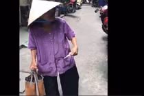 Video: Bà cụ 84 tuổi bán vé số nói tiếng Anh như gió