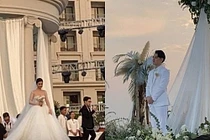 Video: Đông Nhi và Ông Cao Thắng rơi lệ trong giây phút hạnh phúc nhất đám cưới