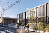 Trầm trồ trường mẫu giáo nằm trong những chiếc container ở Nhật