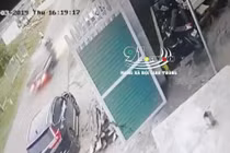 Video: Xe tải vượt ẩu đâm người nguy kịch rồi bỏ trốn