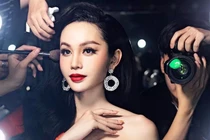 Lộ loạt ảnh thời thanh niên trai tráng của Á hậu Lương Mỹ Kỳ