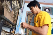 Hô biến bẹ chuối bỏ đi thành hàng độc