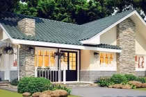 3 mẫu nhà cấp 4 thịnh hành nhất 2021: Xây thô chỉ mất 300 triệu