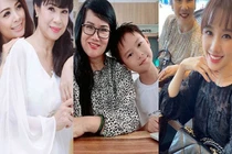 Ngỡ ngàng nhan sắc U60 trẻ trung xinh đẹp của mẹ vợ sao Việt