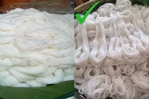 Cách chọn bún ngon không có hàn the, không hại sức khỏe