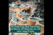 Video: Lạc giữa suối nước nóng lộ thiên cheo leo bên vách núi