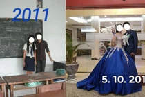 Thầy giáo kết hôn với học sinh sau 7 năm hẹn hò 