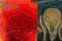 Biểu đồ nhiệt lột tả cái nóng lịch sử nước Pháp đang trải qua