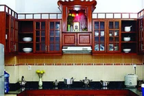 Dọn dẹp, sắp xếp bàn thờ cúng ông Táo sao cho hợp phong thủy