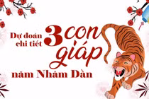 Nhâm Dần 2022 dự báo có 3 con giáp gánh lộc về nhà
