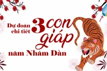 Nhâm Dần 2022 dự báo có 3 con giáp gánh lộc về nhà