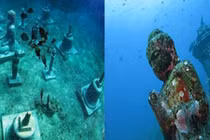 Video: Đền thiêng bí ẩn nằm sâu dưới đáy biển ở Bali