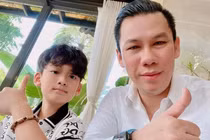 Chồng cũ Lệ Quyên đưa con đi chơi bằng chuyên cơ