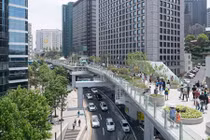 Ngỡ ngàng vườn đẹp như cổ tích trên cầu vượt ở Seoul