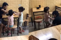 “Chồng nhà người ta” dắt hai con đi ăn chè để vợ ngủ