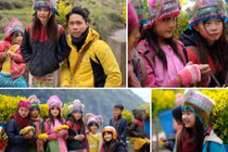 Gặp những bé gái xinh xắn trên cung đường phượt Hà Giang