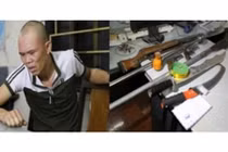 Thu giữ lô súng, lựu đạn tại nhà "đầu nậu" ma túy