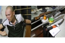 Thu giữ lô súng, lựu đạn tại nhà "đầu nậu" ma túy