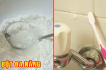 Dùng 1 thìa bột thần kỳ này, nhà tắm sạch bóng, thơm tho bất ngờ