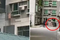 Chồng nhân tình về nhà đột xuất, người đàn ông đánh đu ngoài cửa sổ