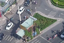 Ngôi nhà không chịu giải tỏa, chình ình giữa giao lộ ở Sài Gòn