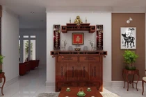 Đặt bàn thờ trong phòng khách nhất định phải tránh 4 lỗi này