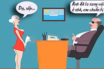 Quên tắt livestream, màn "mây mưa" của sếp bị phát tán khắp công ty