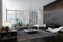 Ngôi nhà sử dụng nội thất hình học cực độc đáo