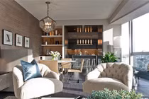 Đèn thả trần - xu hướng nội thất phòng khách năm 2019