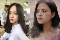 Nữ sinh bất ngờ nổi tiếng vì quá giống 'chị Huệ' Thu Quỳnh