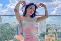 Jun Vũ eo bé bằng "nắm tay" - Thiều Bảo Trâm sexy tuổi 27