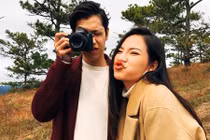 Lý Phương Châu say đắm hôn bạn trai khi đi du lịch Đà Lạt