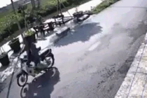 Video: Ô tô lao như bay, tông văng người phụ nữ 