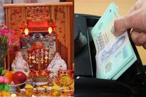 Bàn thờ Thần tài phải đặt đúng thì tài lộc mới dồi dào