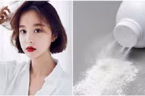 8 mẹo làm đẹp thần kì từ phấn rôm