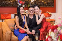 Linh Nga tình tứ bên bạn trai đại gia trong buổi tiệc sinh nhật