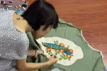 8x lấy vải vụn làm ra sản phẩm giá hàng triệu đồng