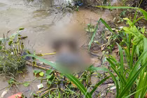 Thái Bình: Thi thể người đàn ông bị buộc dây 2 chân, trôi trên sông