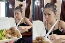 Mỹ nhân làng hài Puka lộ mặt mộc kém ấn tượng